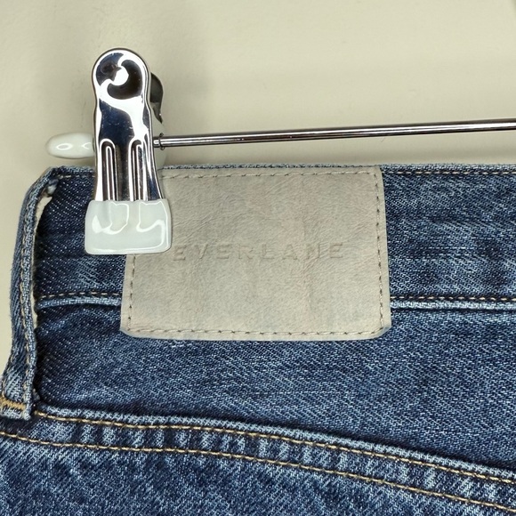 EVERLANE The 90s Way High Organic Cotton Straight Leg Jean - Picture 7 of 11
